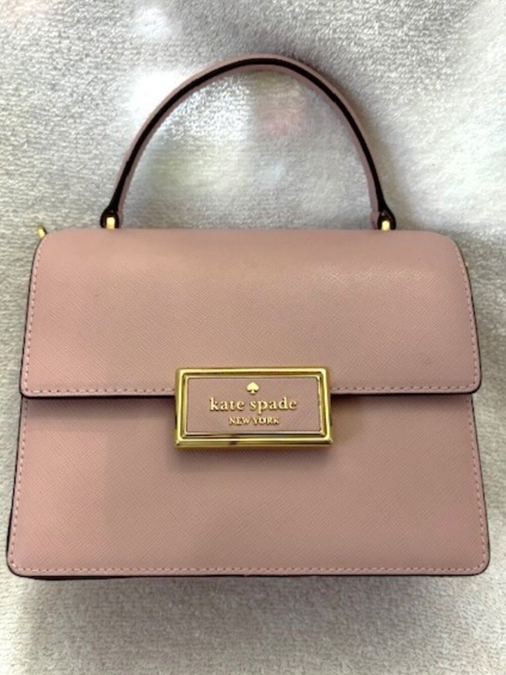 Kate Spade New York Reegan satchel in Tutu Pink Saffiano Leather NWT